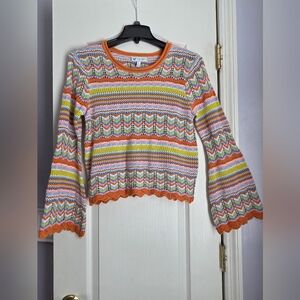 Jessica Simpson Multicolor Knit Top